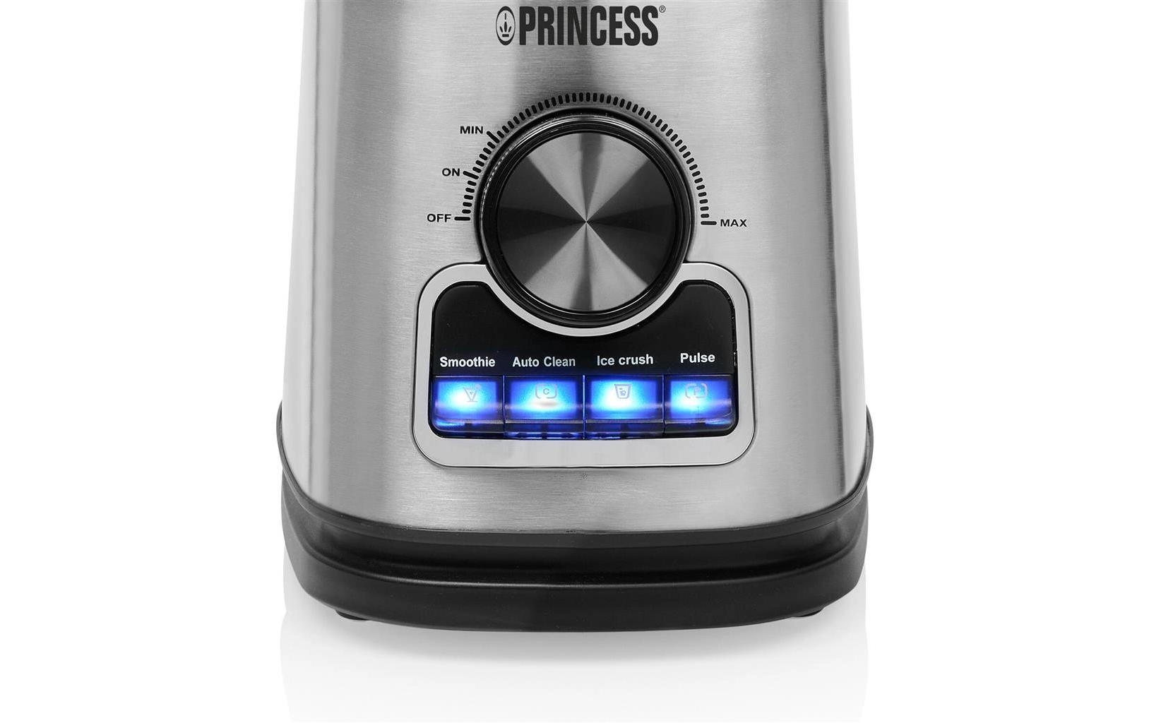 PRINCESS Standmixer »212094 Schwarz/Silber« 1400 W