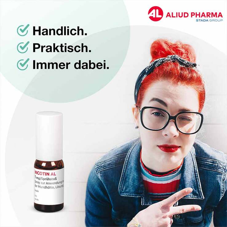 NICOTIN AL 1mg/Sprühstoß Spray, 1 St