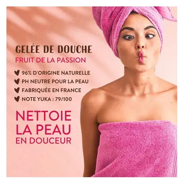 Lovea - Gelée De Douche - Extrait De Fruit De La Passion - PH Neutre 400ml
