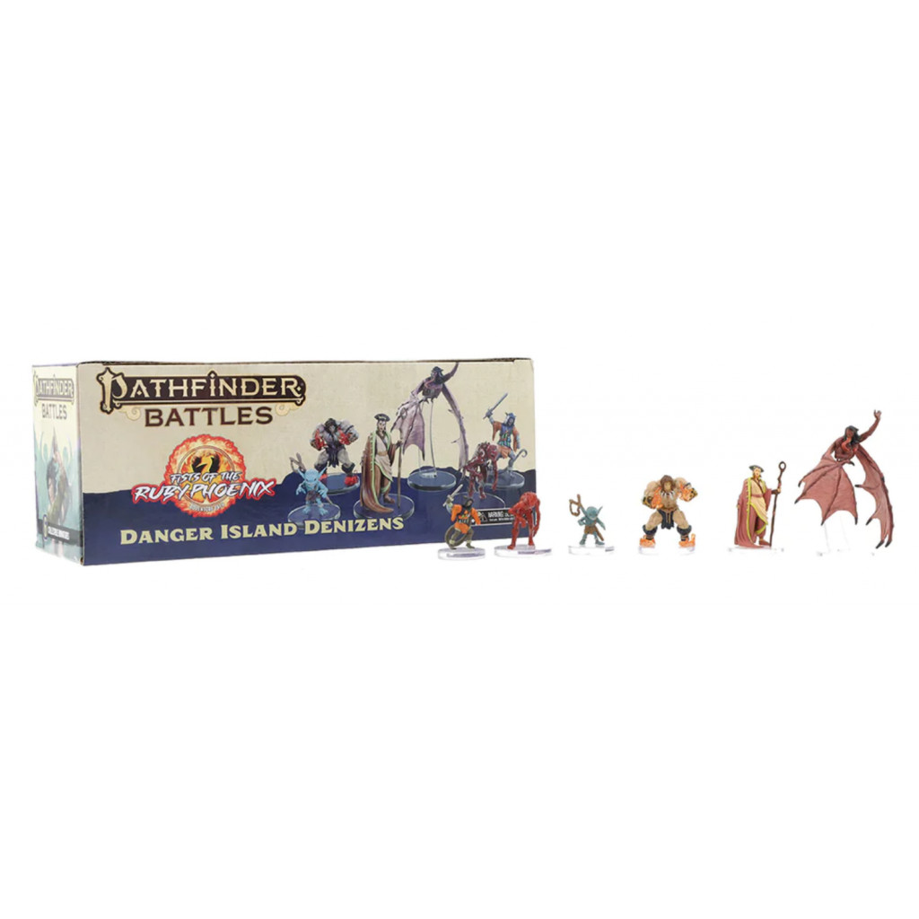 Pathfinder Battles : Fists of the Ruby Phoenix Danger Island Denizens