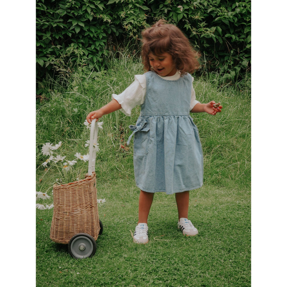 Køb Fliink Light Denim Blue Don Denim Spencer Kjole