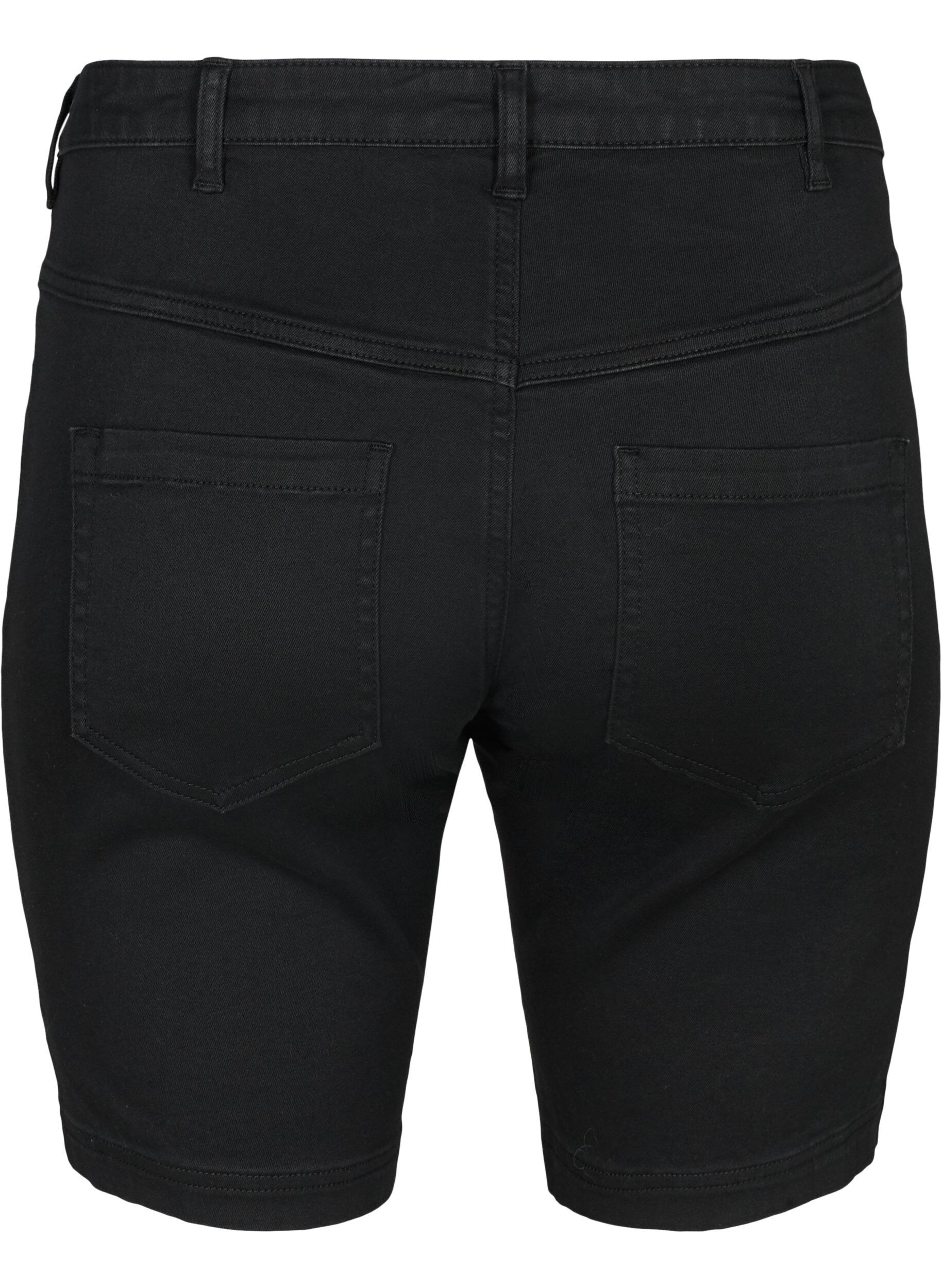 Slim fit Emily shorts med normal talje