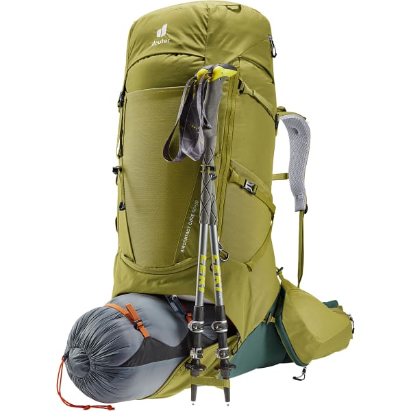 Sac à dos randonnée DEUTER AIRCONTACT CORE 60+10 CACTUS/IVY