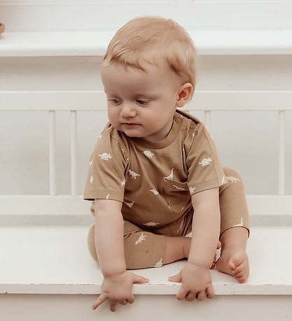 That's Mine Leggings - Rib - Cocotte - Dinosaur Seetang