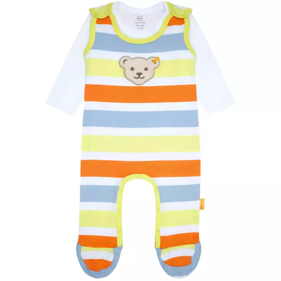 Steiff Strampler Set Nectarine