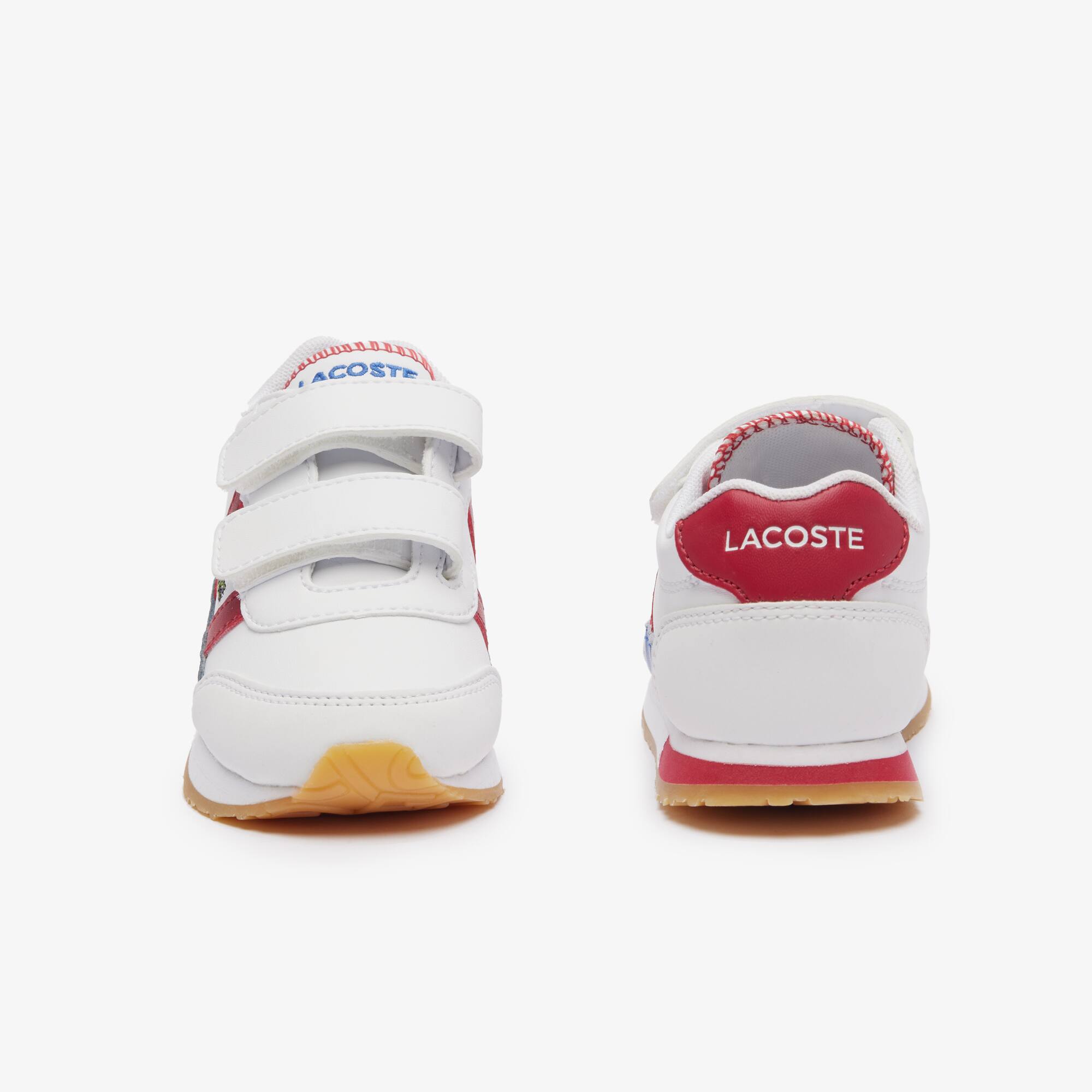 Sneakers Partner bébé en textile Chaussures - Blanc - Lacoste - Enfant
