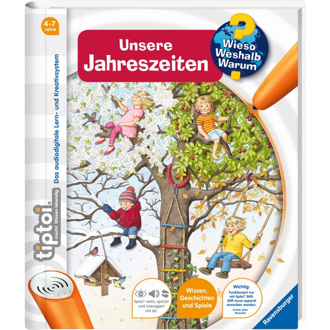 tiptoi® Buch - Wieso? Weshalb? Warum? - Unsere Jahreszeiten