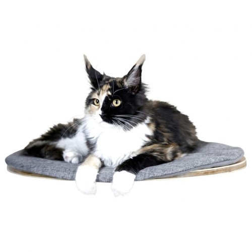 Cama de parede para gatos Tofana, cinza