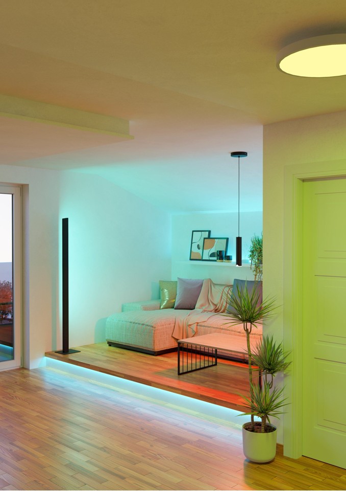 EGLO - Balamorta-Z Pendellampe - Sort Ø5,5 - RGB + TW - Zigbee, Bluetooth