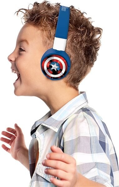 Bluetooth Hovedtelefoner Til Børn - Avengers - Foldbare - 85 Db - Lexibook