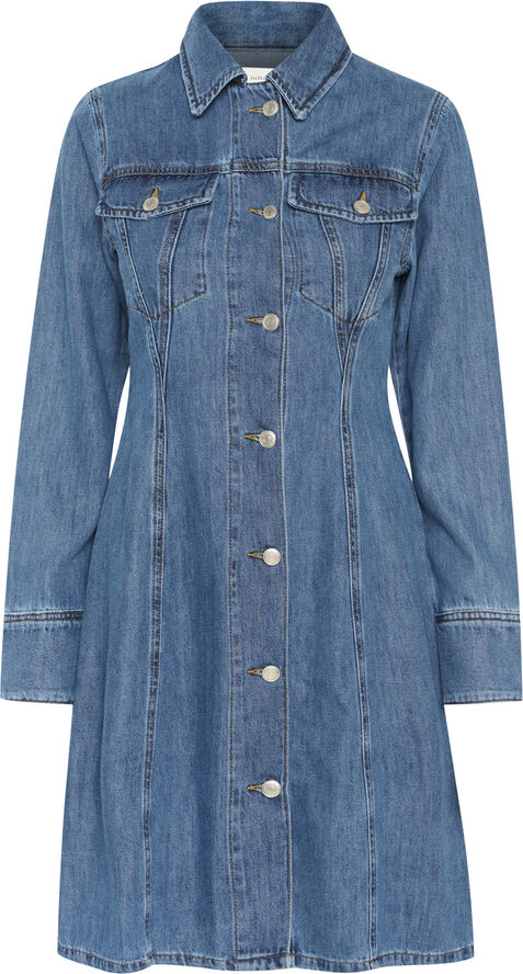 InWear SophinaIW Short Dress Washed denim