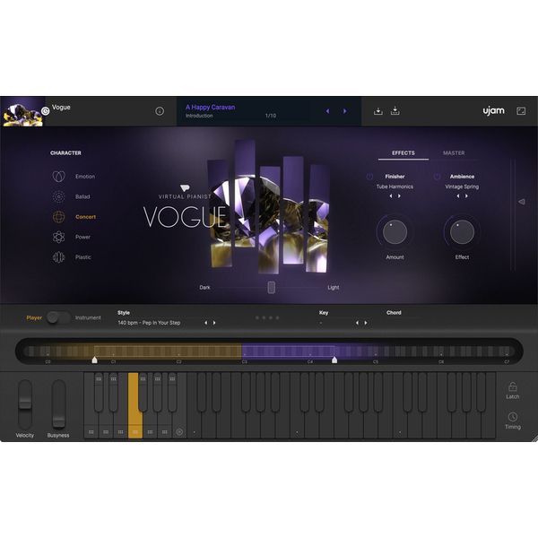 ujam Virtual Pianist Vogue