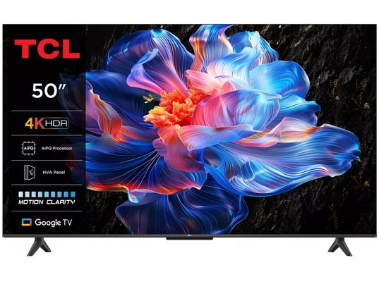TCL - TV LED 4K 126 cm 50P69K - Google TV