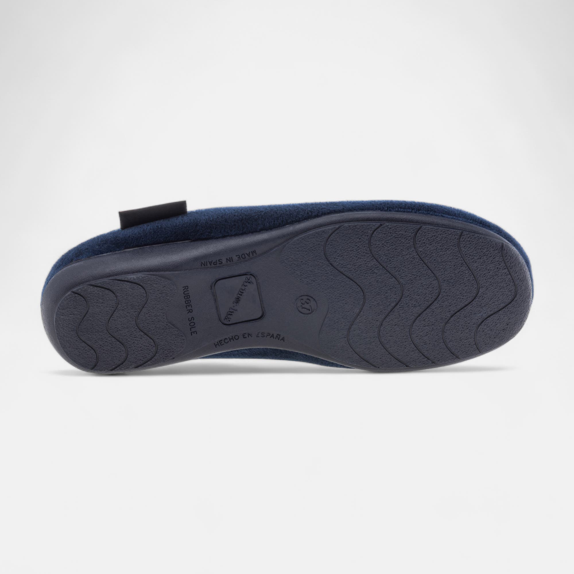Pantoufles mules Femme bleu marine