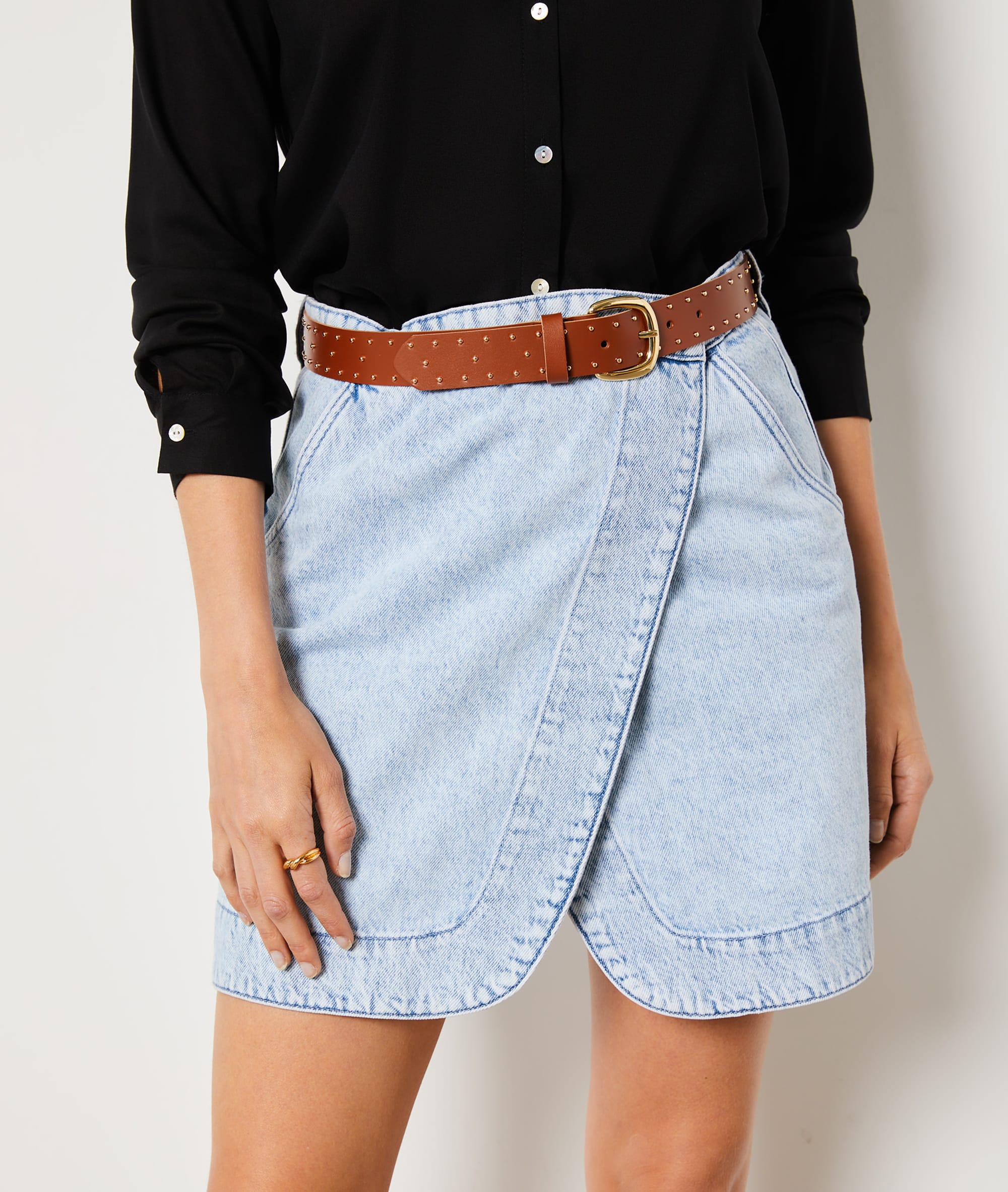 Ceinture en cuir