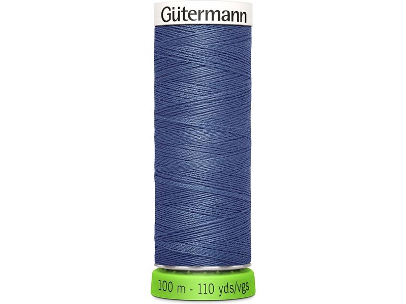 Gütermann Näh- und Stickgarn Allesnäher rPET 100 m Blau Der Faden für jede Naht