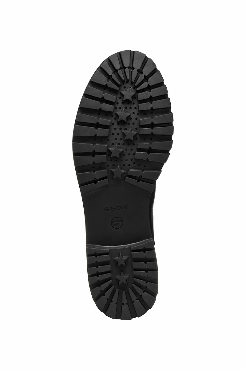 GEOX<br>Botas Chelsea de couro respirável Hoara