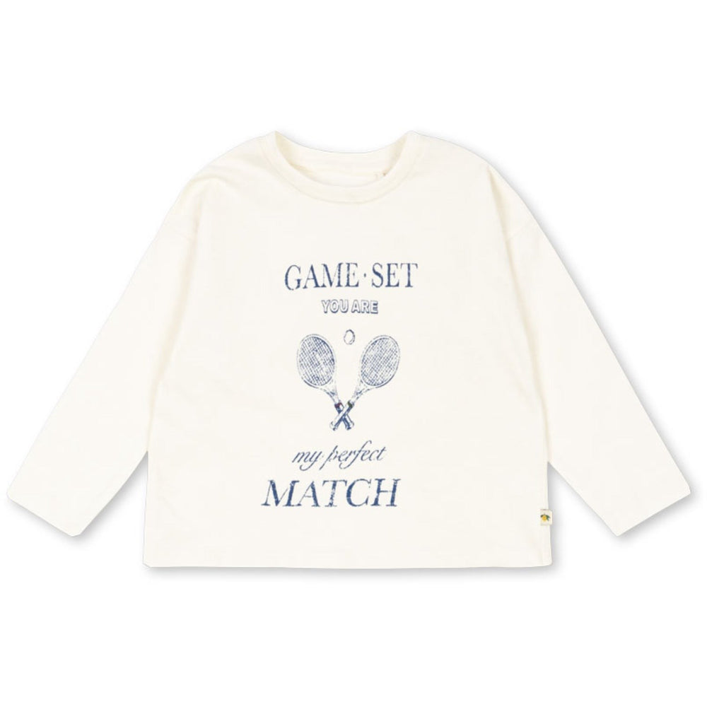 Køb Konges Sløjd Match Lin Ls Tee GOTS