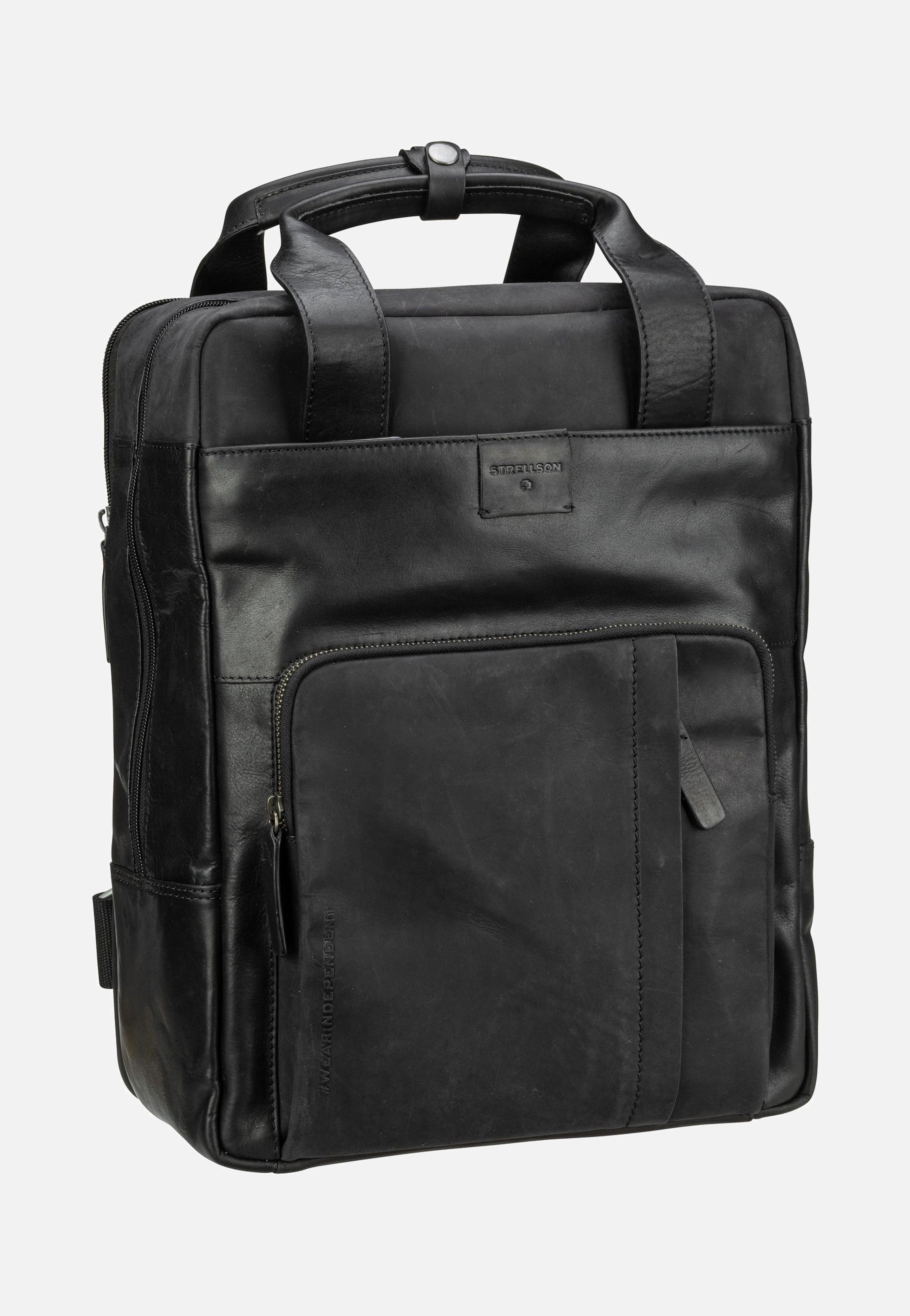 Brick Lane Josh LVZ Black - Rucksack