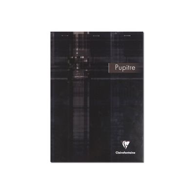 Clairefontaine - Bloc notes Pupitre livre de lecture - A4 - 160 pages - réglé avec marges