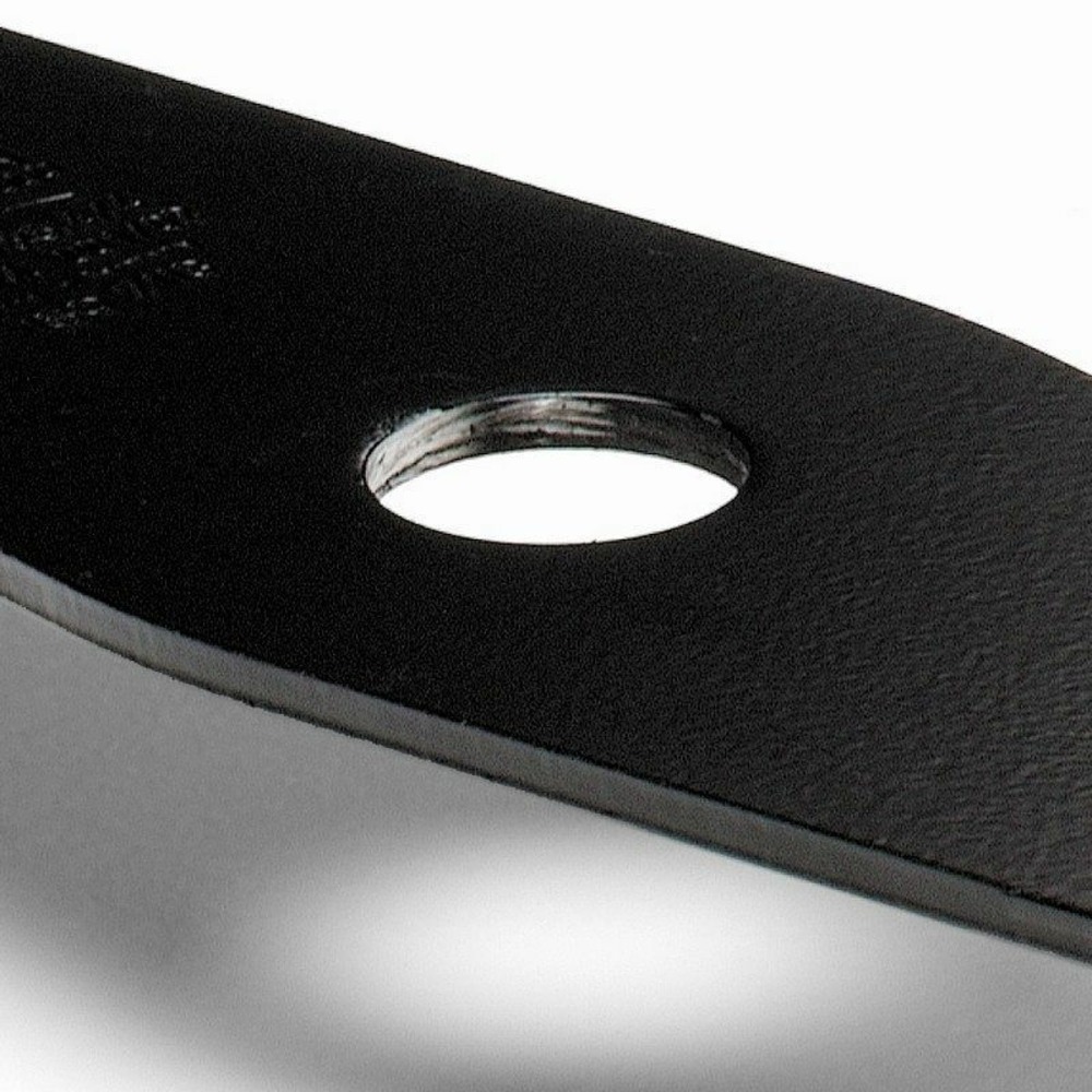 Lame 2 dents special ronce arbuste racine débroussailleuse diam 25,4mm ep 4mm