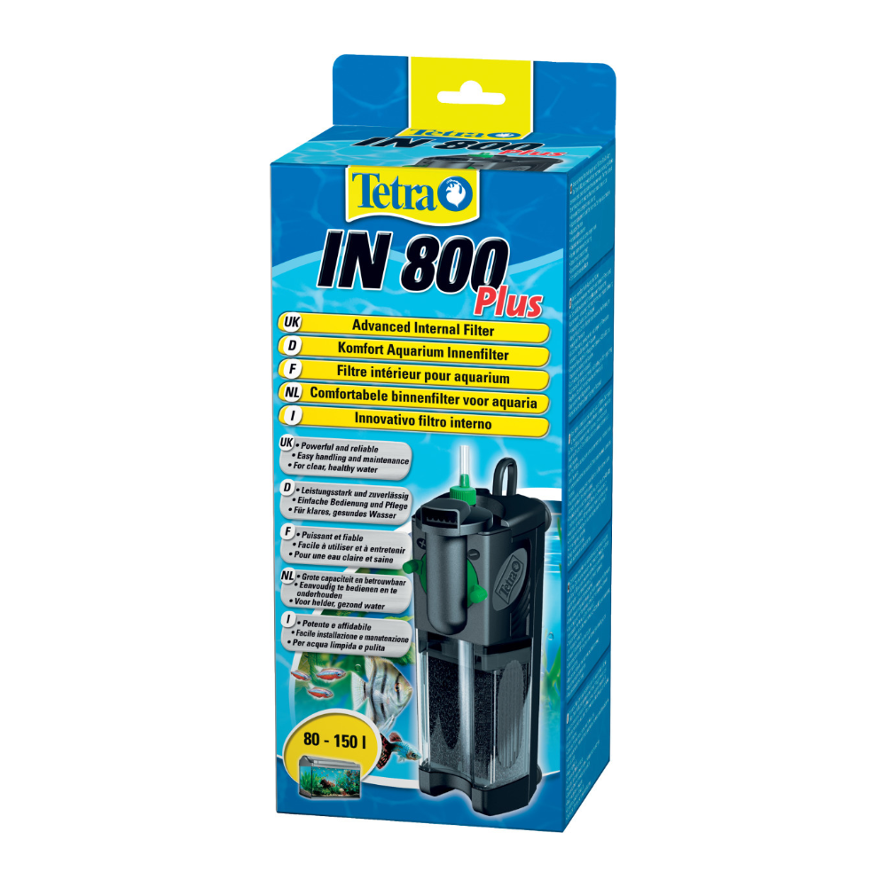 Filtre intérieur pour aquarium filtre in 800 | 80 - 150 litres