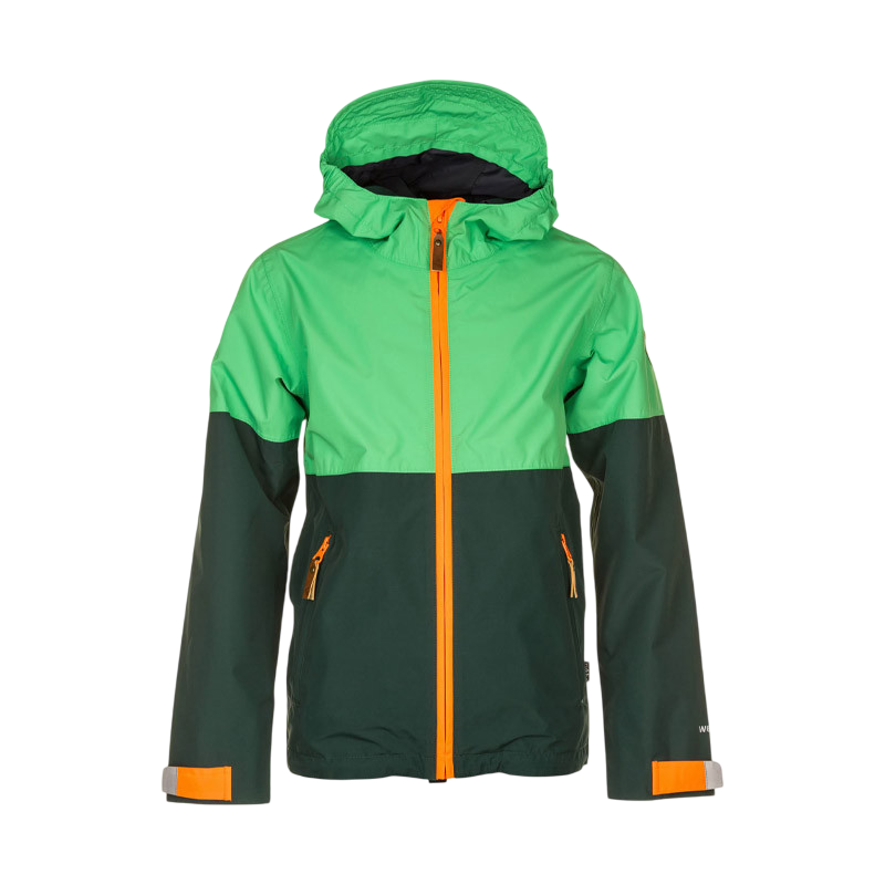 Kinder Puck Regenjacke sea moss