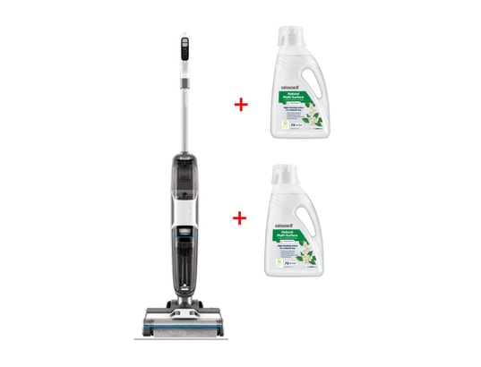 BISSELL - Nettoyeur de sol CrossWave HF3 Cordless + produit nettoyeur x2