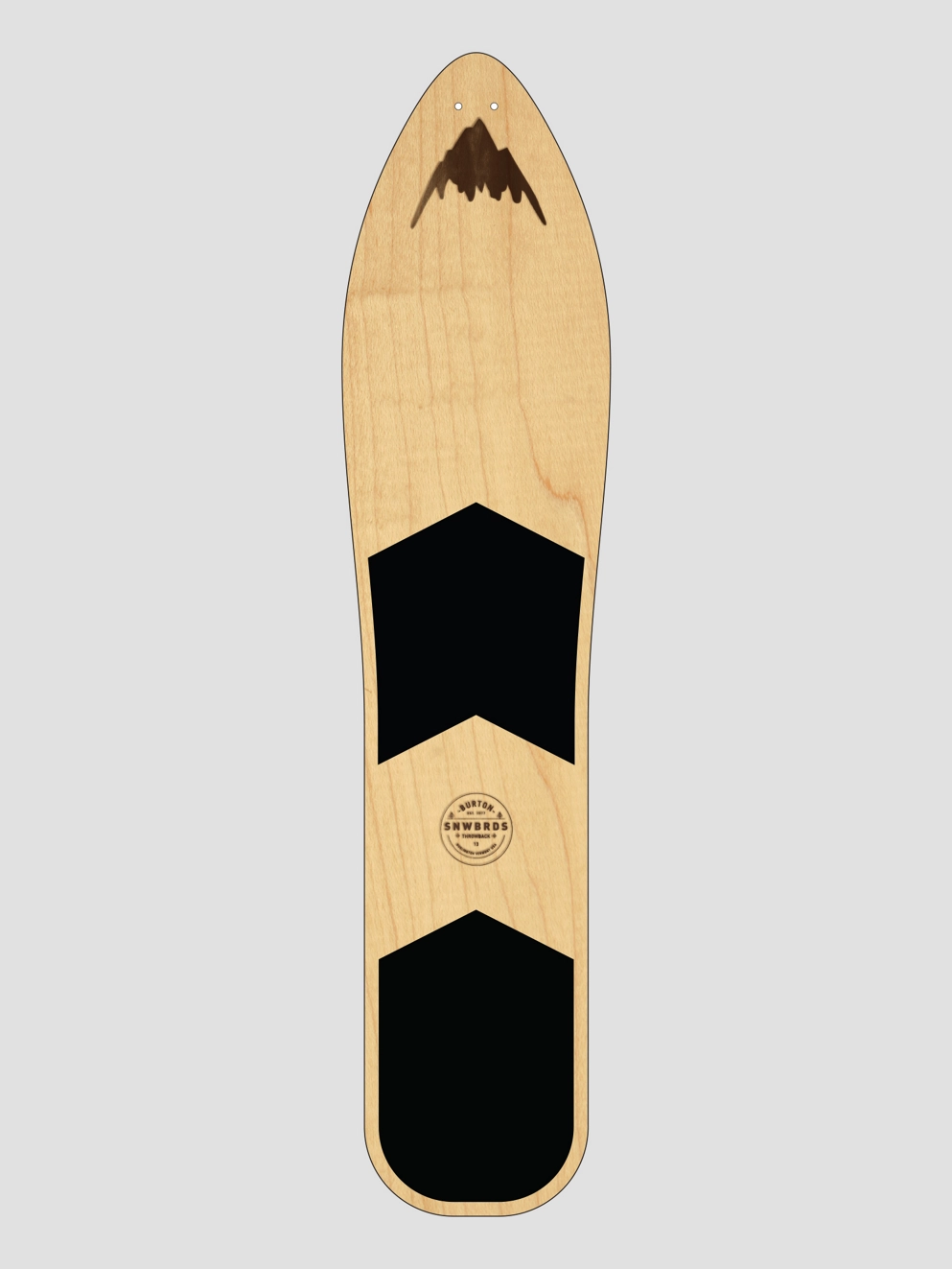 Burton The Throwback 2025 Powder Surfer no color