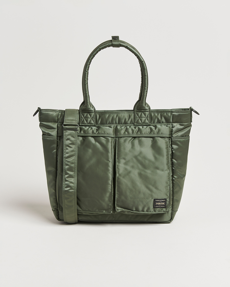 Porter-Yoshida & Co. Tanker Tote Bag Sage Green
