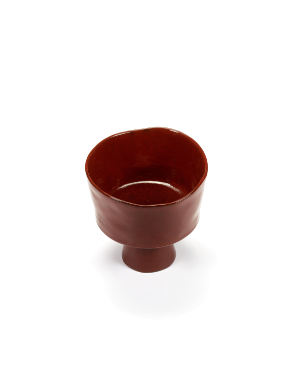 Serax La Mère by Marie Michielssen serveerschaal Ø30,5 venetian red