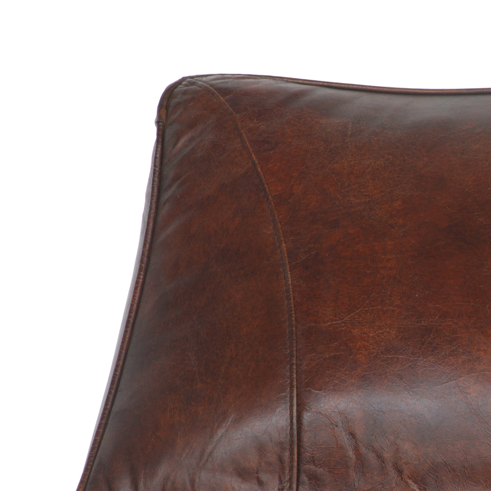 Ledersessel 'Callazzo' vintage, dunkelbraun, T 110 cm, B 71 cm, H 74 cm von fischer's lagerhaus