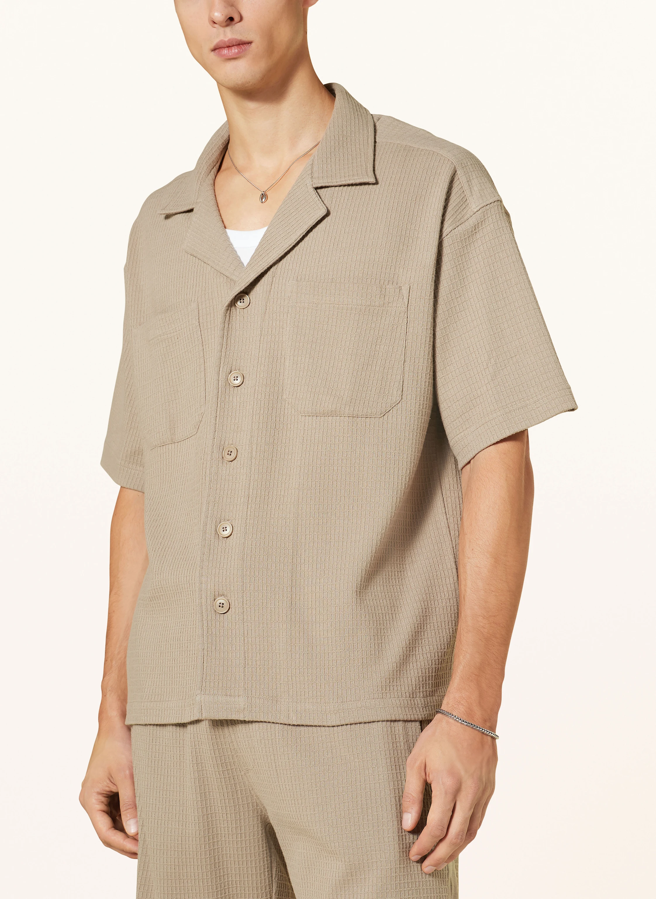 DRYKORN Resorthemd LAUWRENZ Comfort Fit aus Jersey