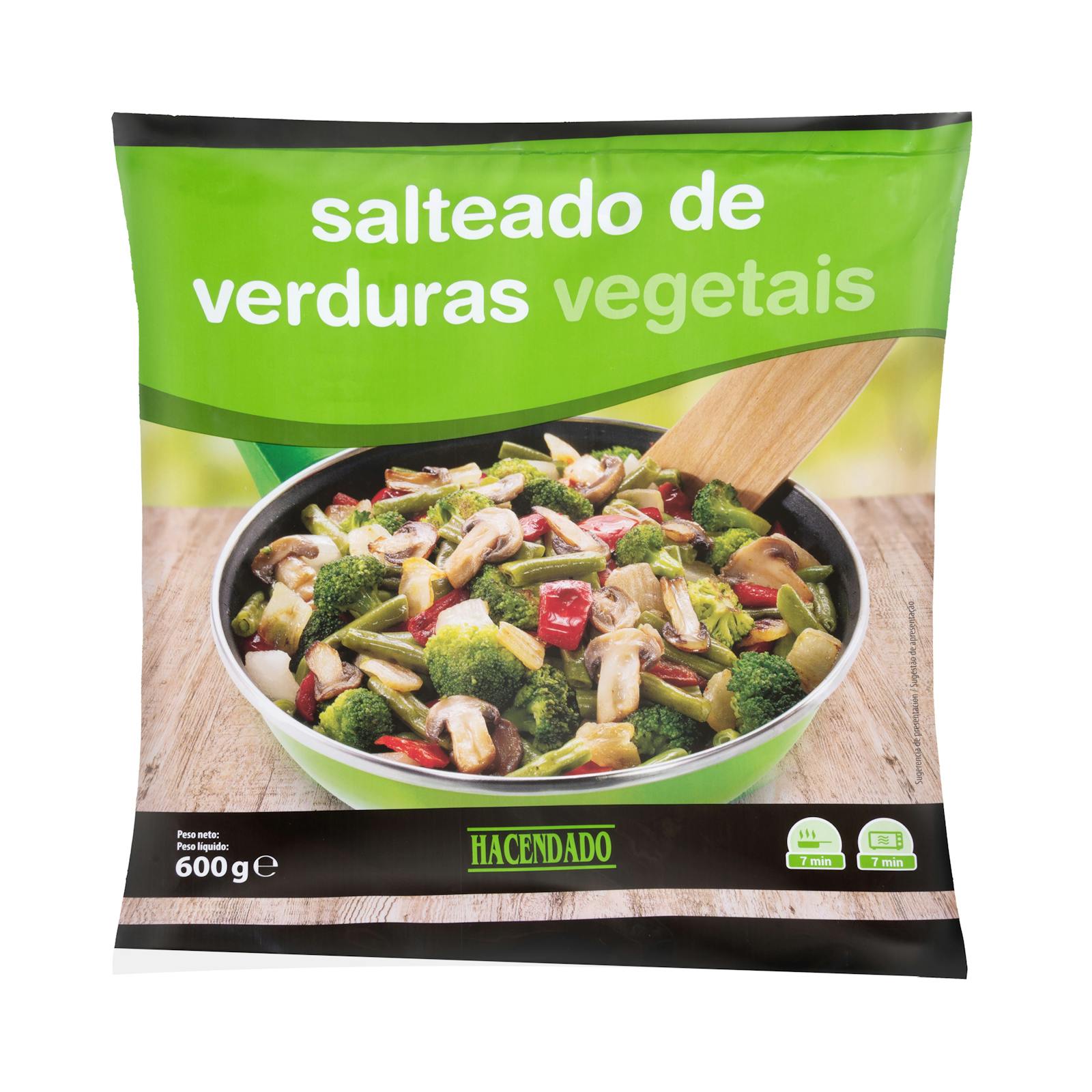 Légumes sautés surgelés Hacendado