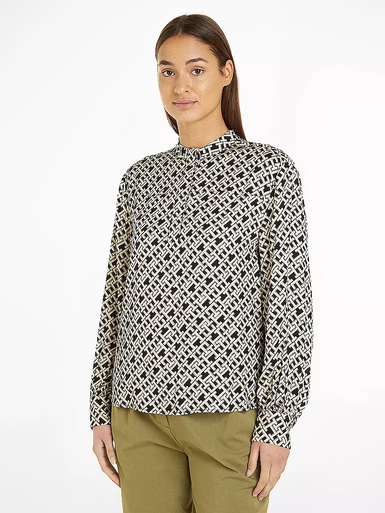 TOMMY HILFIGER Bluse braun
