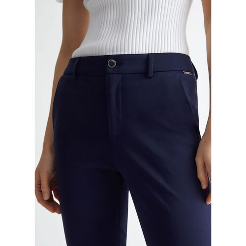 Liu Jo - Pantalón chino elástico Azul