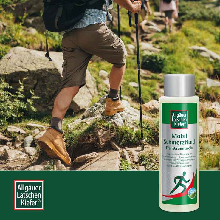 Allgäuer Latschenkiefer Mobil Schmerzfluid, 250 ml