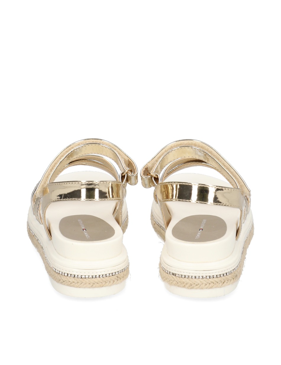 PLATFORM VELCRO SANDAL