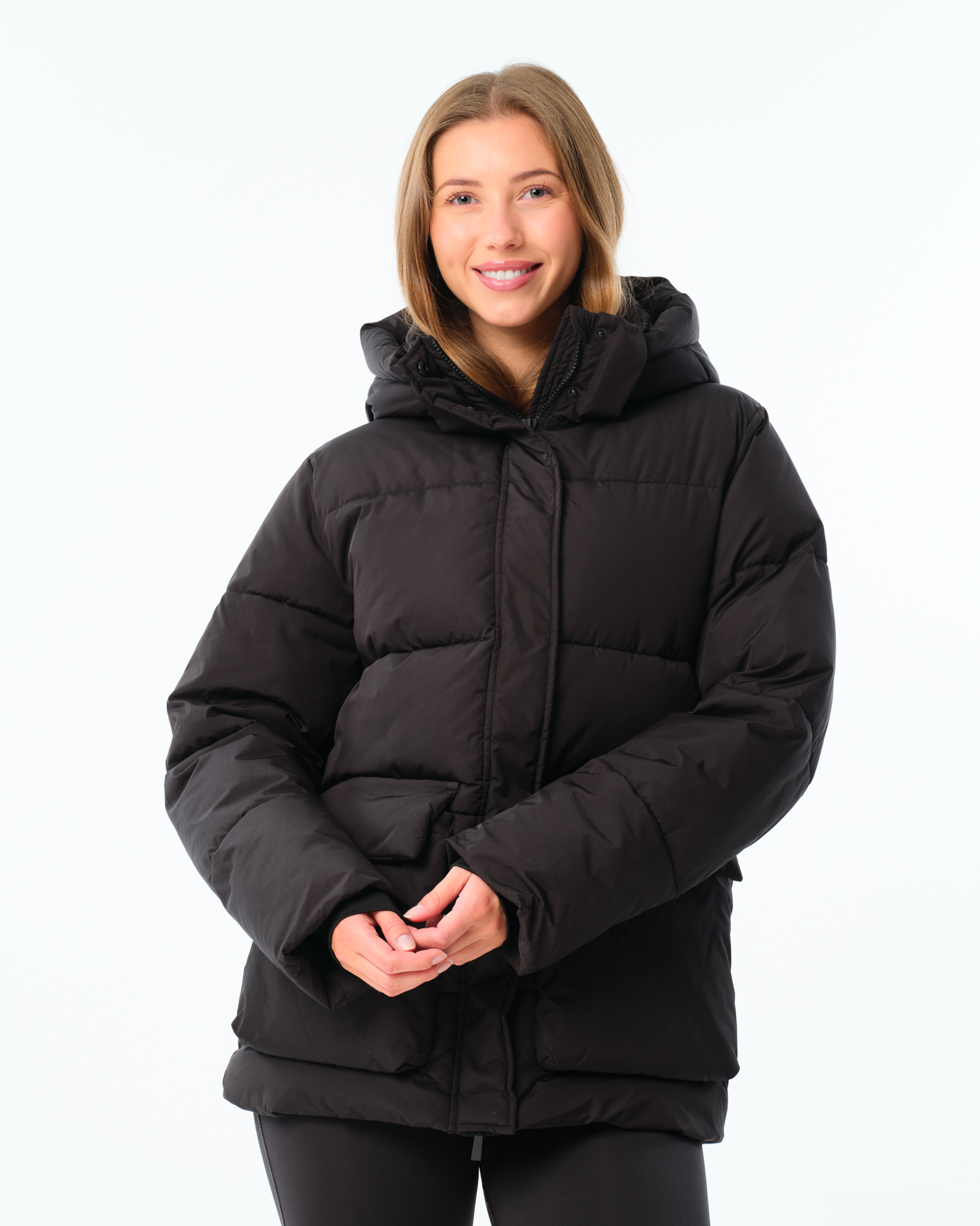 LEVITY Holly Puffer Jacket Black