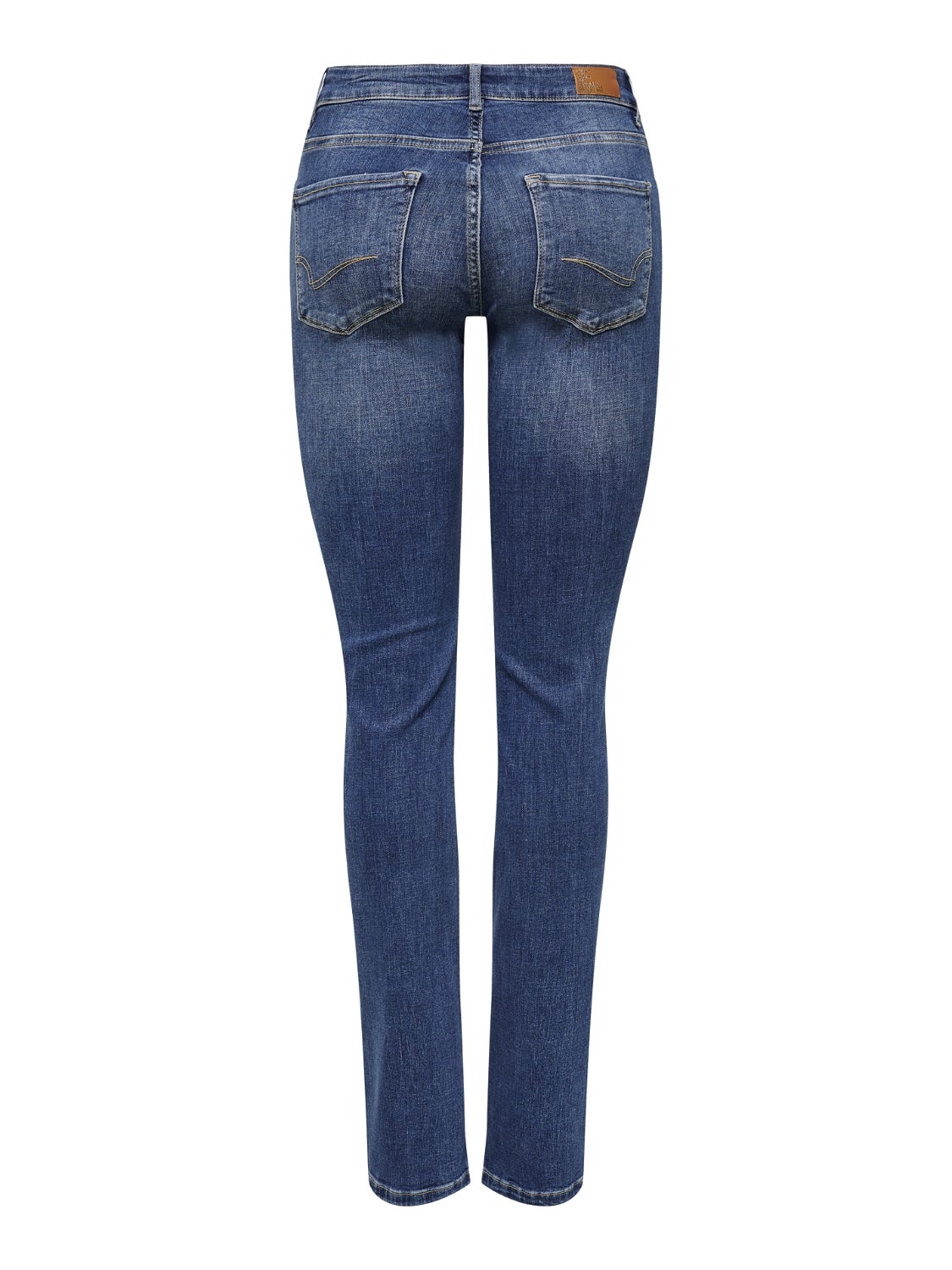 ONLALICIA Mittlere Taille Gerade geschnitten Jeans Medium Blue Denim