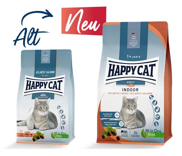 Happy Cat Trockenfutter für Katzen Indoor