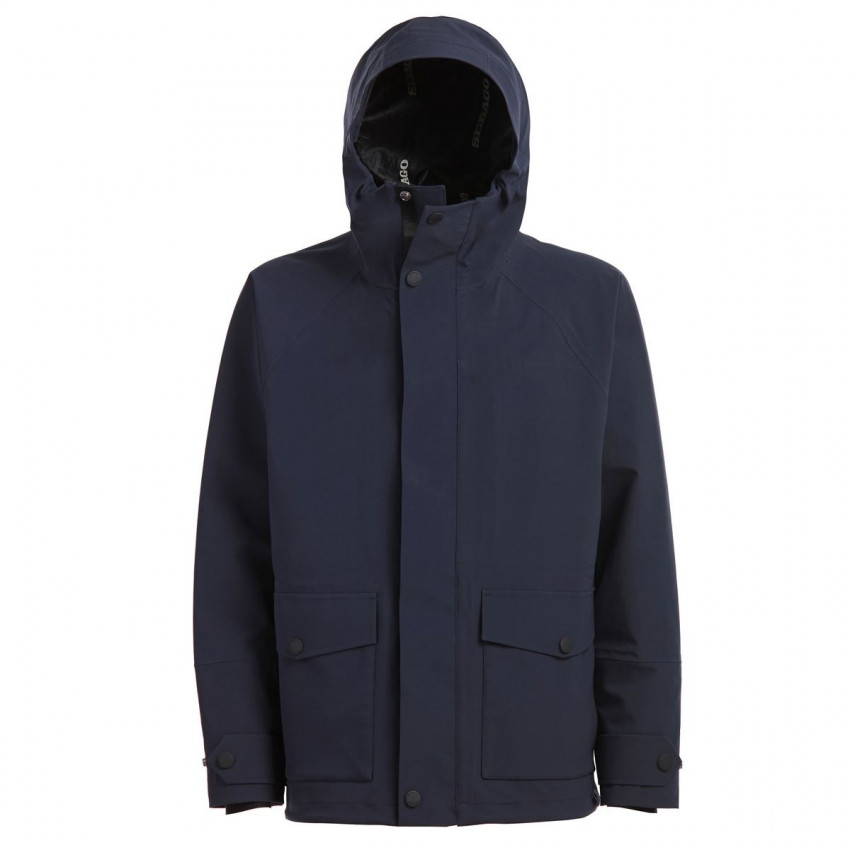 COLUMBUS BLUE NAVY-Parka bleue Sebago pour Homme