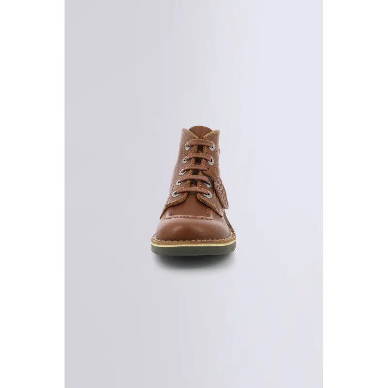 KICK COL CAMEL BOTTINES Cuir  Mixte