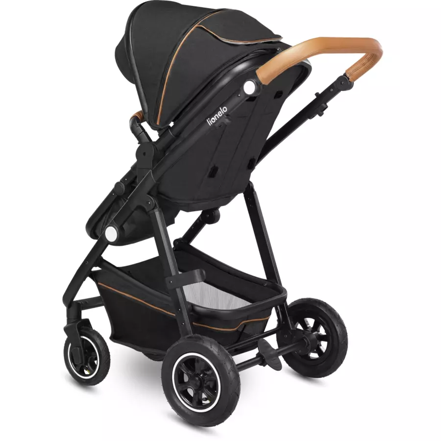 lionelo Kombikinderwagen Amber 2-in-1 Grey Graphite