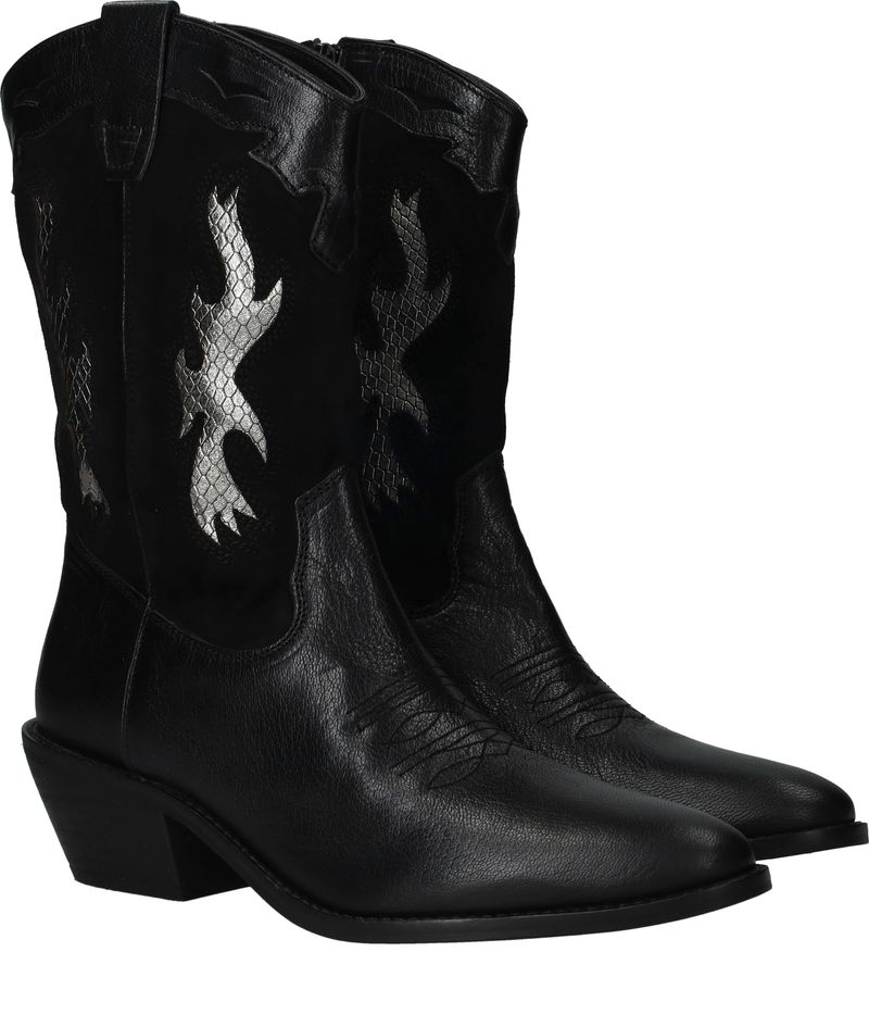 LOFF 1881 Westernboots Zwart Dames