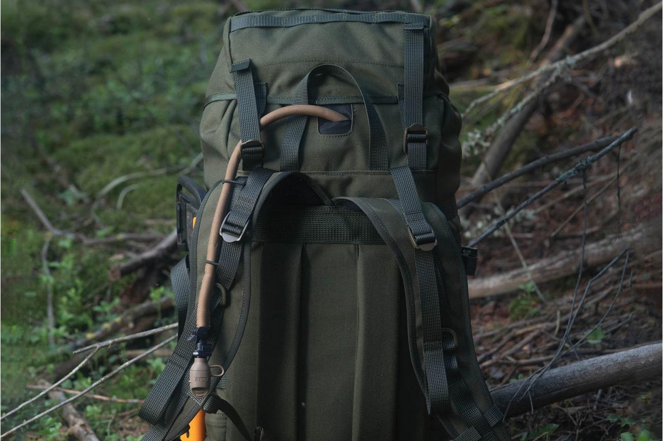 Savotta Jääkäri L, 102015336 groen, 55 liter rugzak