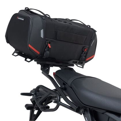 Sacoche de selle SW-MOTECH RACKPACK (42 litres) COMPLET AVEC SUPPORT - Noir
