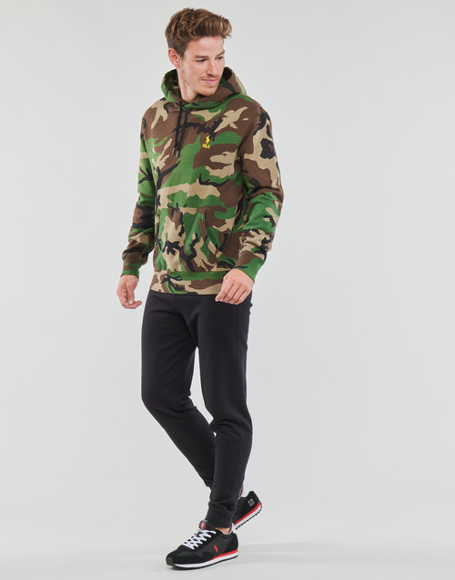 Polo Ralph Lauren - LSPOHOODM2-LONG SLEEVE-SWEATSHIRT Kaki / Camuflaje