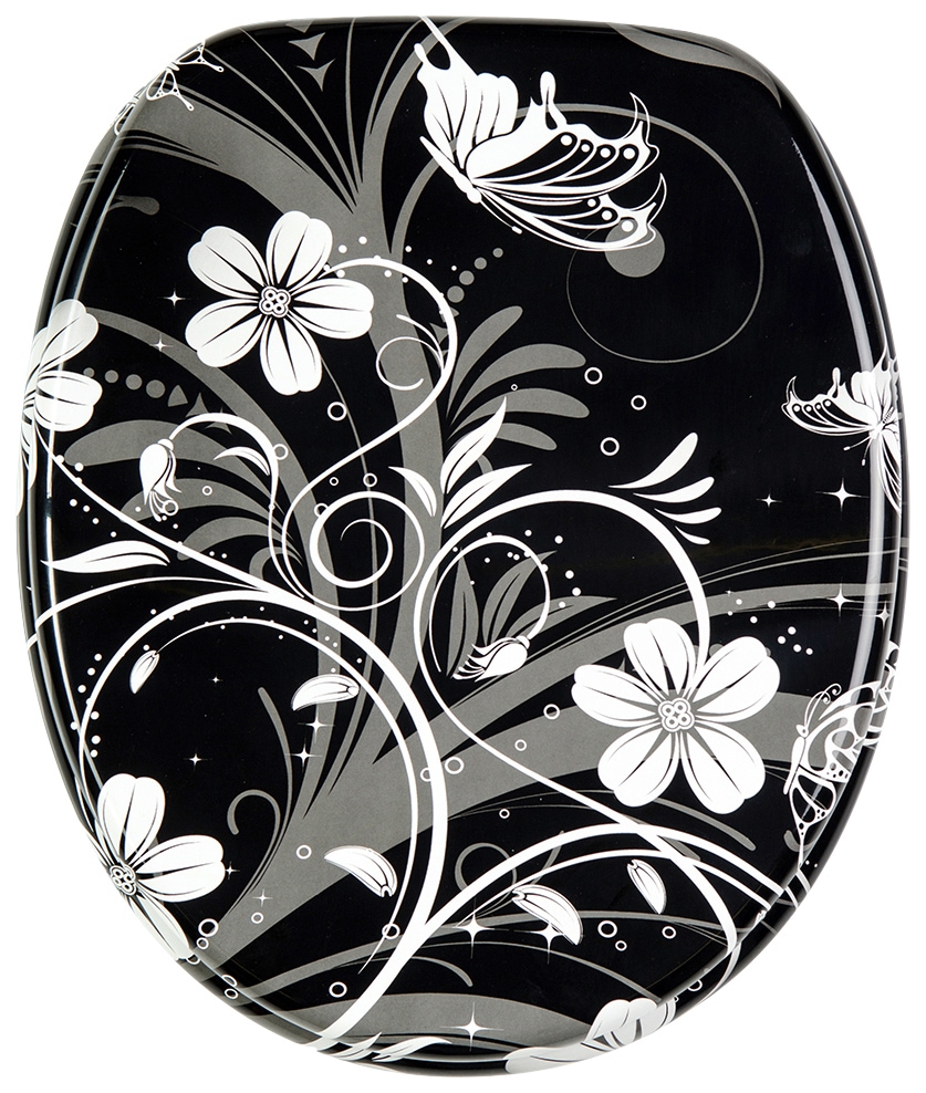 Sanilo WC-Sitz »White Flower« mit Absenkautomatik