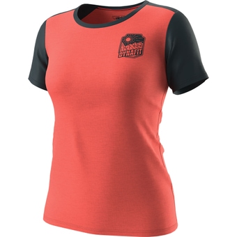 Dynafit Transalper Light T-Shirt Hot Coral Damen